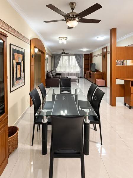 Kondominium untuk Disewa di Mont Kiara Pelangi - Albert Ho - Living Room - PropertyGuru.com.my