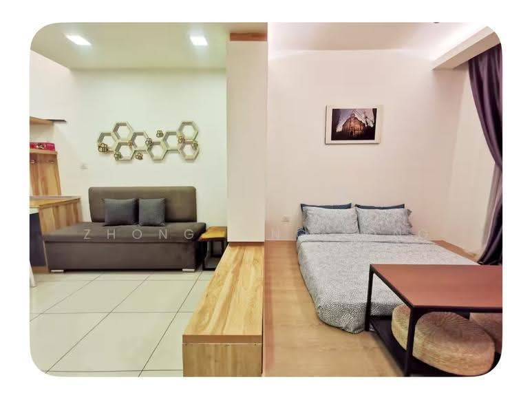 Service Residence for Rent at Zeva @ Equine South - Zhong Ling Yong - Living Room - PropertyGuru.com.my
