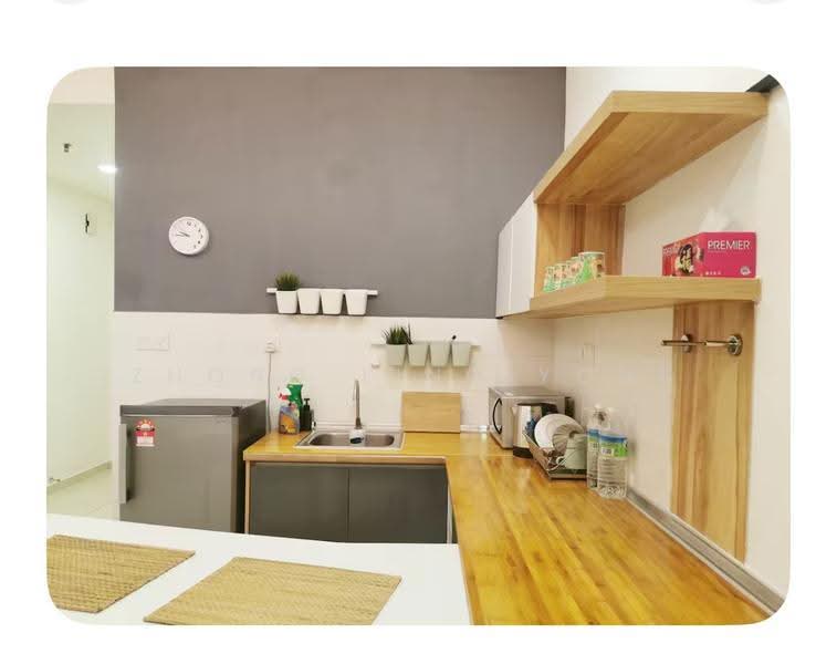 Service Residence for Rent at Zeva @ Equine South - Zhong Ling Yong - Kitchen - PropertyGuru.com.my