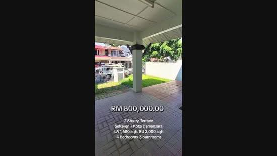 Rumah Teres 2-Tingkat untuk Dijual di Kota Damansara (Selangor) - Farah Aze - PropertyGuru.com.my