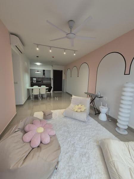 Kediaman Servis untuk Disewa di M Vertica - Raven Chung - Living Room - PropertyGuru.com.my