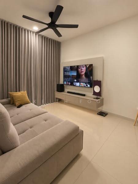 Kediaman Servis untuk Disewa di Sunway Velocity TWO - Keith Foo - Living Room - PropertyGuru.com.my