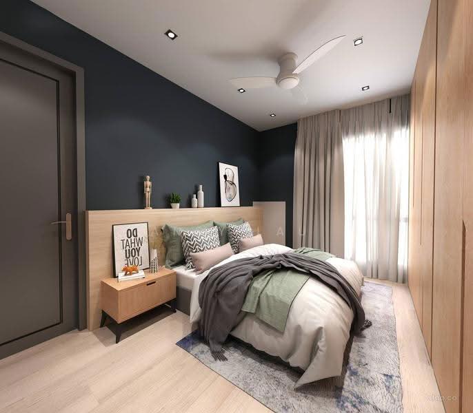 Kediaman Servis untuk Dijual di Tamarind Suites - Andy Lau - Bedroom - PropertyGuru.com.my