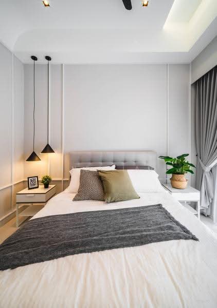 Kediaman Servis untuk Dijual di Kanvas SOHO - Andy Lau - Bedroom - PropertyGuru.com.my