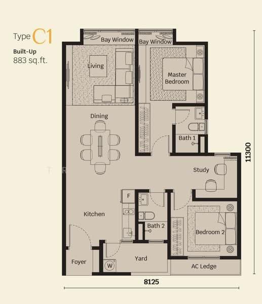 Kediaman Servis untuk Disewa di Helix2 @ PJ South - Trevor Chai - PropertyGuru.com.my