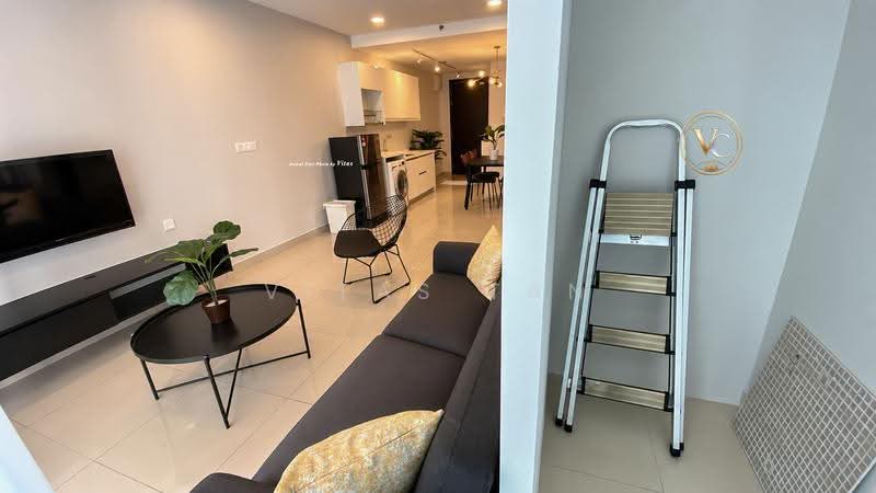Service Residence for Rent at Trefoil @ Setia City - Vitas Tan - Living Room - PropertyGuru.com.my