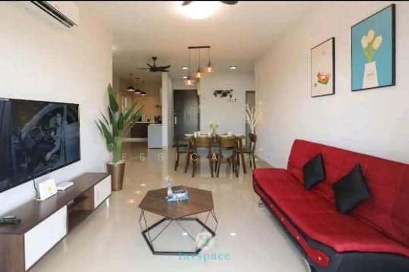 Condominium for Rent at Koi Prima Condominium - Jessica Hoe - Living Room - PropertyGuru.com.my