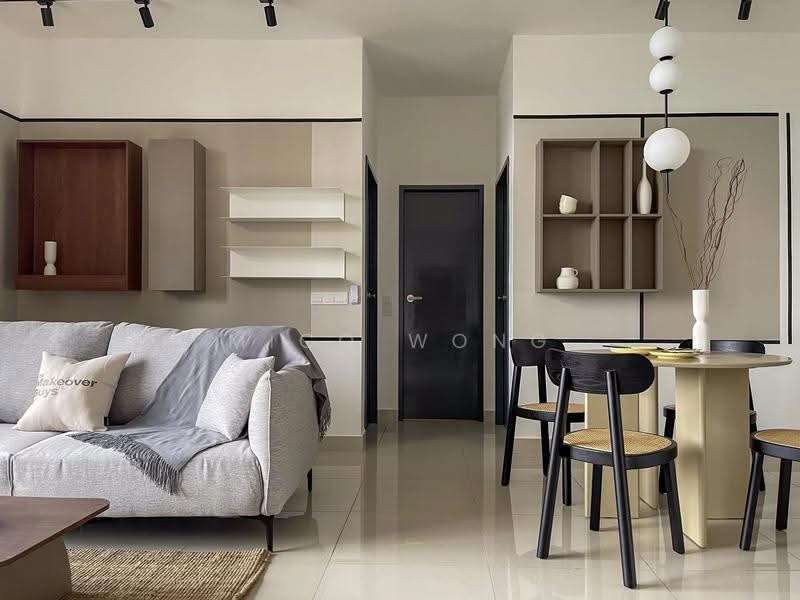 Kediaman Servis untuk Disewa di Henna Residence  @ The Quartz WM - Mico Wong - Living Room - PropertyGuru.com.my