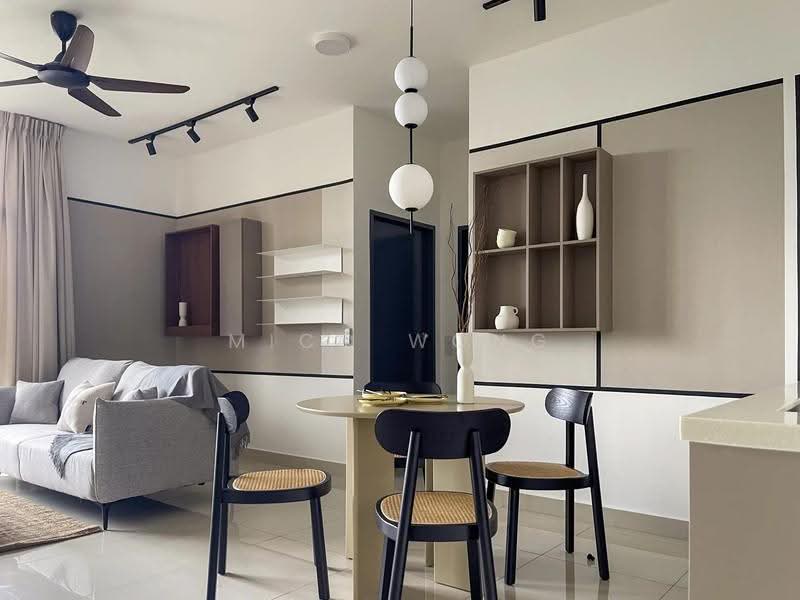 Kediaman Servis untuk Disewa di Henna Residence  @ The Quartz WM - Mico Wong - Living Room - PropertyGuru.com.my
