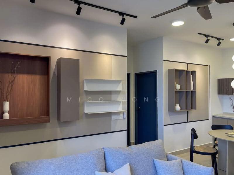 Kediaman Servis untuk Disewa di Henna Residence  @ The Quartz WM - Mico Wong - Living Room - PropertyGuru.com.my