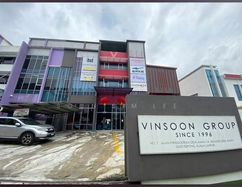 Kilang Berkembar untuk Dijual di Taman Perindustrian Kip (Kepong) - Soon Sim Lee - Exterior - PropertyGuru.com.my