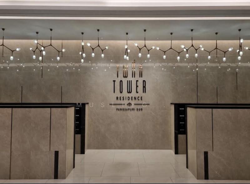 Kediaman Servis untuk Disewa di Twin Tower Residence - Muslieg . - Entrance - PropertyGuru.com.my