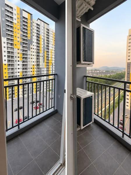 Pangsapuri untuk Disewa di Idaman Cahaya 1 - Abby Woo - Balcony - PropertyGuru.com.my