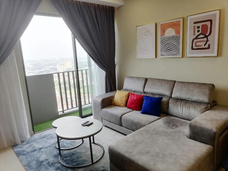 Service Residence for Rent at Amani Residence - Yi Jun - Living Room - PropertyGuru.com.my