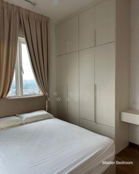 Service Residence for Rent at 121 Residences - Han Yung Kwang - Master Bedroom - PropertyGuru.com.my