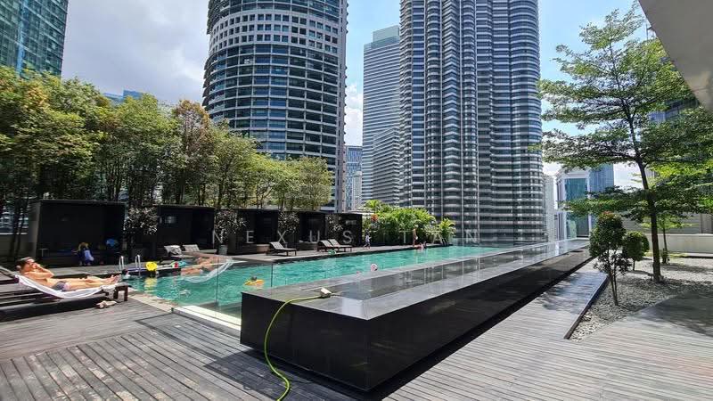 Kediaman Servis untuk Disewa di K Residence @ KLCC - Nexus Tan - Pool - PropertyGuru.com.my