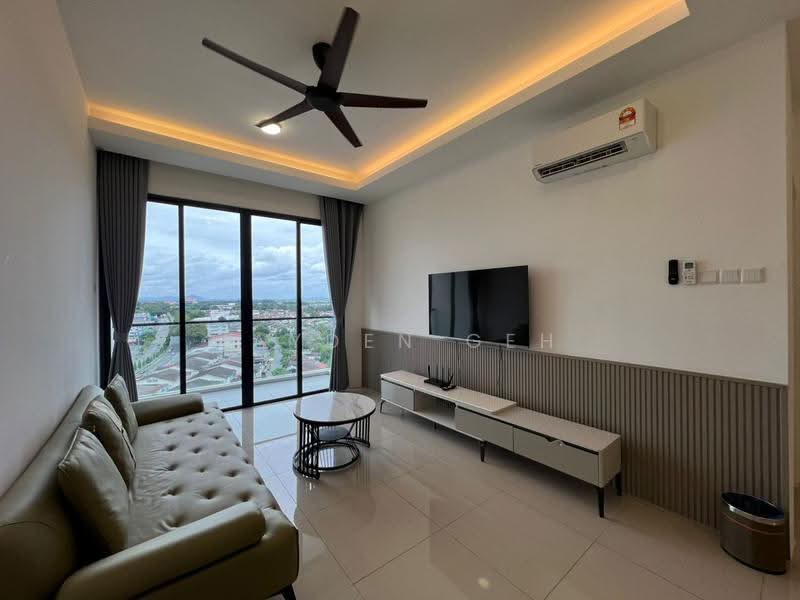 Kondominium untuk Disewa di G Residence - Jayden Geh - Living Room - PropertyGuru.com.my