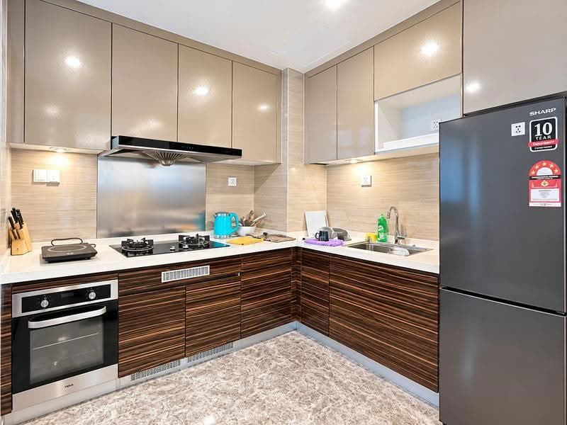 Condominium for Rent at R&F Princess Cove Phase 2-Seine Region - Ray Lee - Kitchen - PropertyGuru.com.my