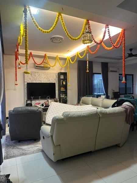 2-storey Terraced House for Sale in Sungai Buloh (Selangor) - Yeong Wan Chi - Living Room - PropertyGuru.com.my
