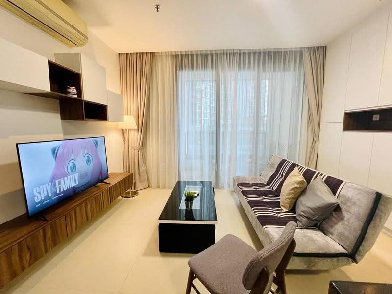 Kediaman Servis untuk Dijual di Arcoris SOHO - Jack Hor - Living Room - PropertyGuru.com.my