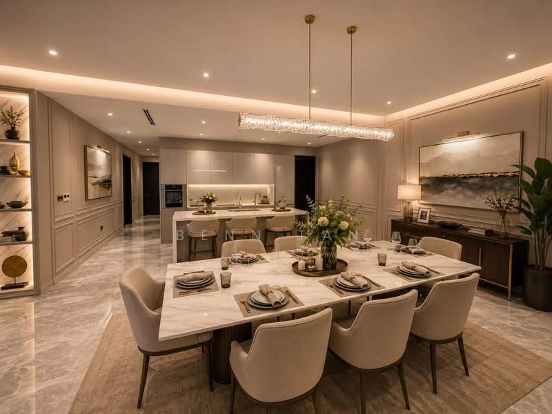 Service Residence for Sale at Four Seasons Place - Benn Tan - Dining Room - PropertyGuru.com.my