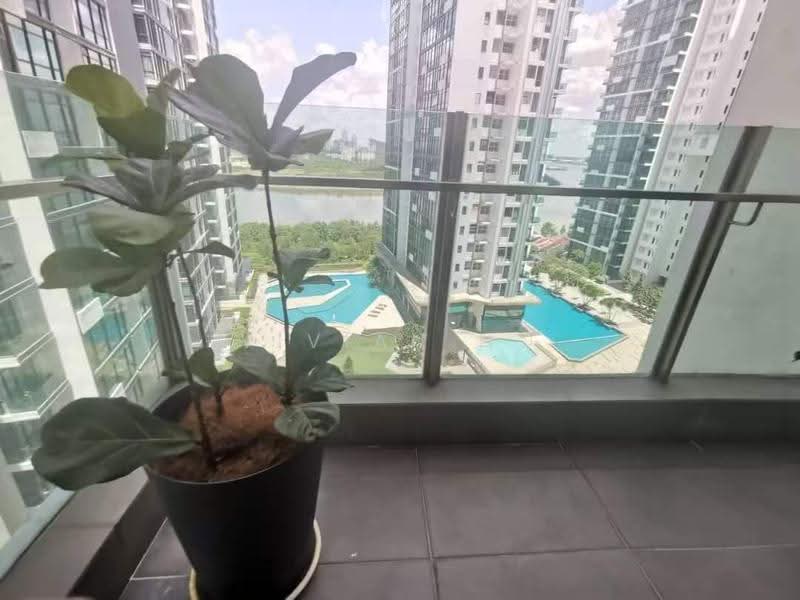 Service Residence for Rent at Wave @ Marina Cove - Vivian Ho - Balcony - PropertyGuru.com.my