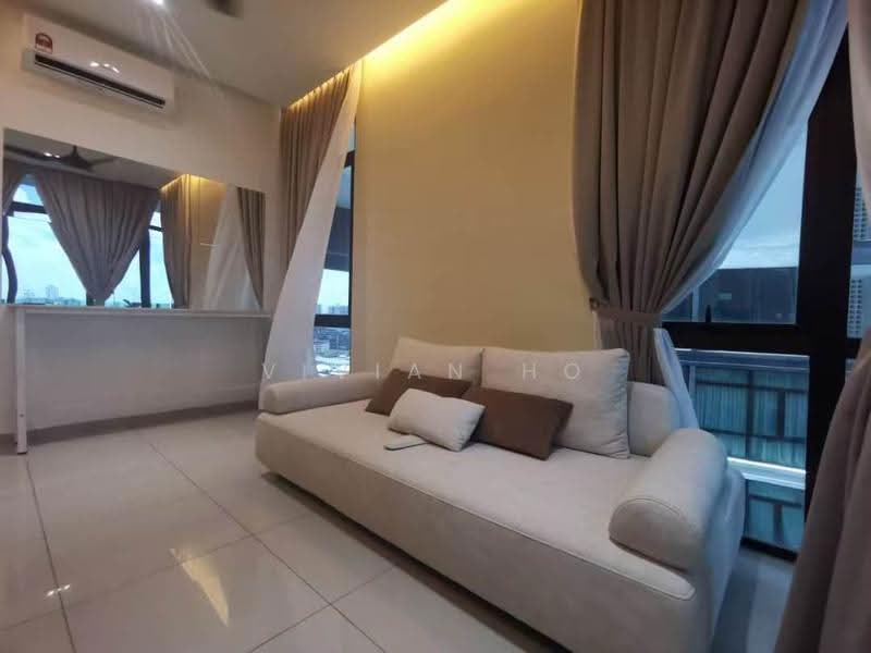 Service Residence for Rent at Wave @ Marina Cove - Vivian Ho - Living Room - PropertyGuru.com.my