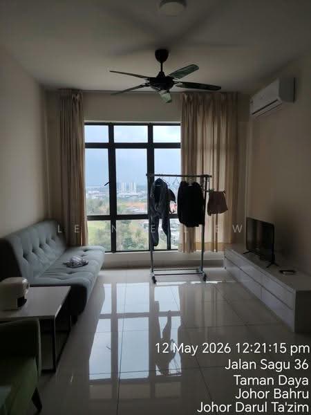 Service Residence for Sale at ARC @ Austin Hills - Leanne Liew - Living Room - PropertyGuru.com.my