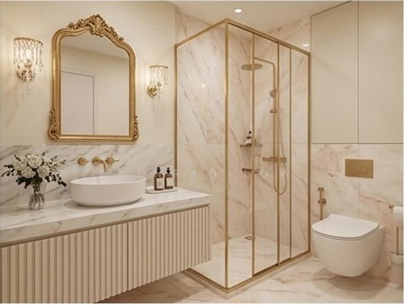 Kediaman Servis untuk Dijual di Kanvas SOHO - Kathryn Low - Bathroom - PropertyGuru.com.my