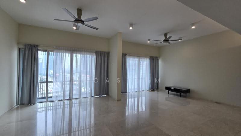 Condominium for Rent at Dua Residency - Lucas Lim - Living Room - PropertyGuru.com.my