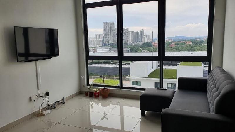 Service Residence for Rent at Kenwingston Square Garden - Yeong . - Living Room - PropertyGuru.com.my