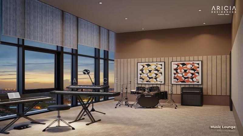 Kediaman Servis untuk Dijual di Aricia Residences - Alice Soo - Interior - PropertyGuru.com.my