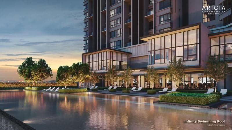 Kediaman Servis untuk Dijual di Aricia Residences - Alice Soo - Exterior - PropertyGuru.com.my