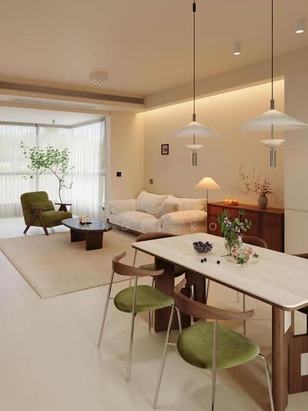Kediaman Servis untuk Dijual di Binastra Cochrane - Angel Ko - Living Room - PropertyGuru.com.my