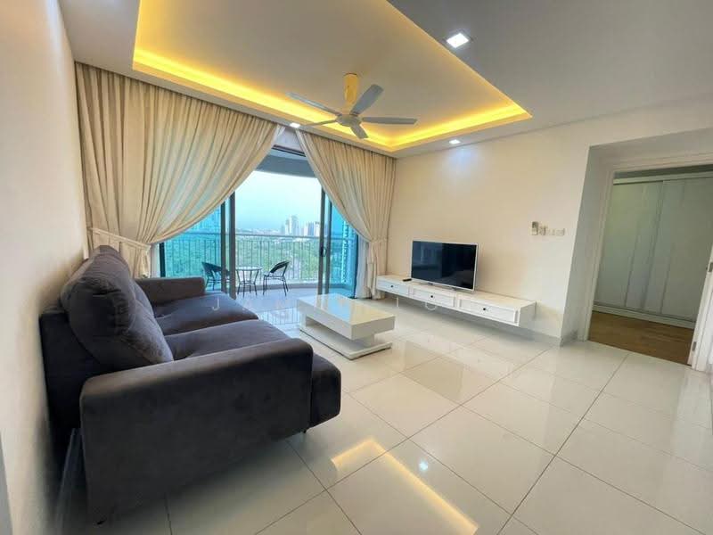 Condominium for Rent at Teega Residences - Jamie Low - Living Room - PropertyGuru.com.my