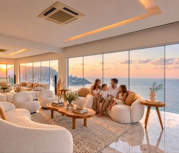 Condominium for Sale at The Cove Condominium - Billy Teh - Living Room - PropertyGuru.com.my