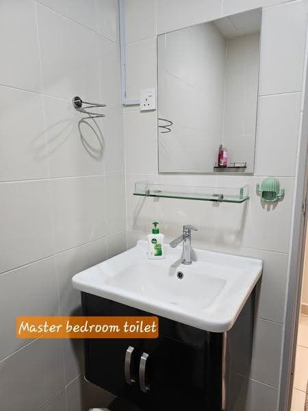 Kondominium untuk Disewa di Mahsuri Square - Jeffrey Tan - Bathroom - PropertyGuru.com.my