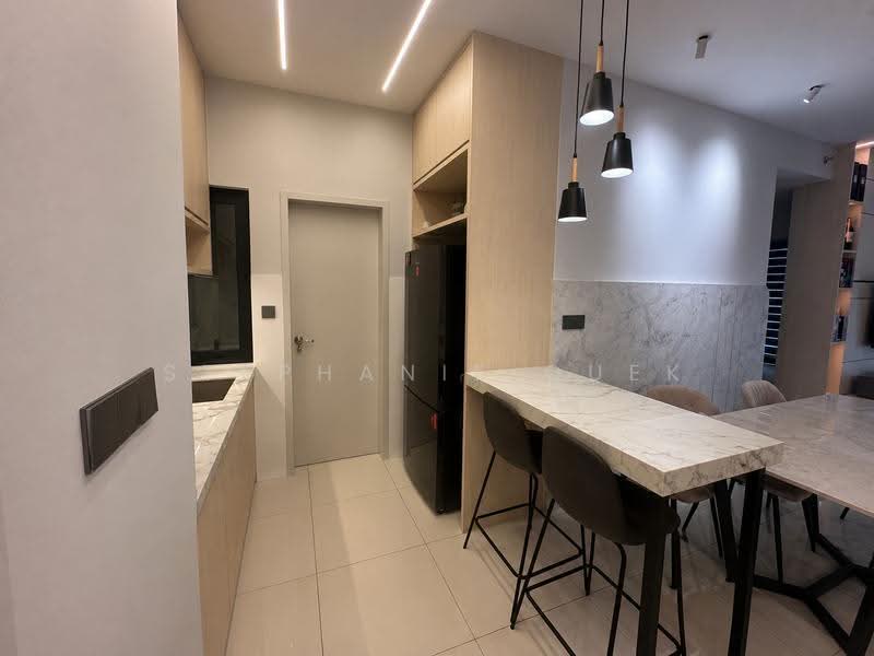 Kediaman Servis untuk Disewa di The Amber Residence @ TwentyFive.7 - Stephanie Quek - Kitchen - PropertyGuru.com.my