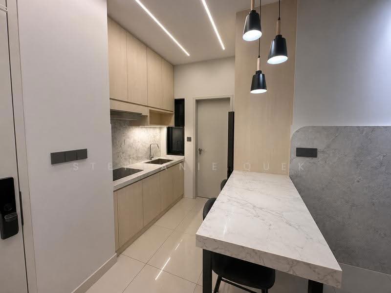 Kediaman Servis untuk Disewa di The Amber Residence @ TwentyFive.7 - Stephanie Quek - Kitchen - PropertyGuru.com.my