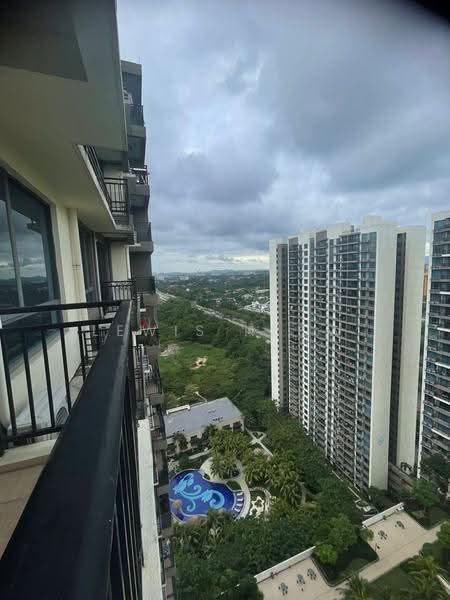 Service Residence for Sale at Country Garden Central Park - Lewis Neow - Balcony - PropertyGuru.com.my