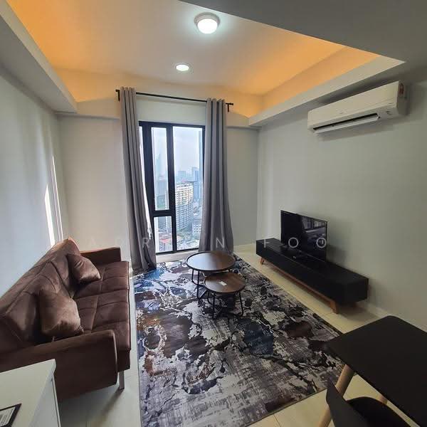 Kondominium untuk Disewa di The Sentral Suites - Adrian Foo - Living Room - PropertyGuru.com.my