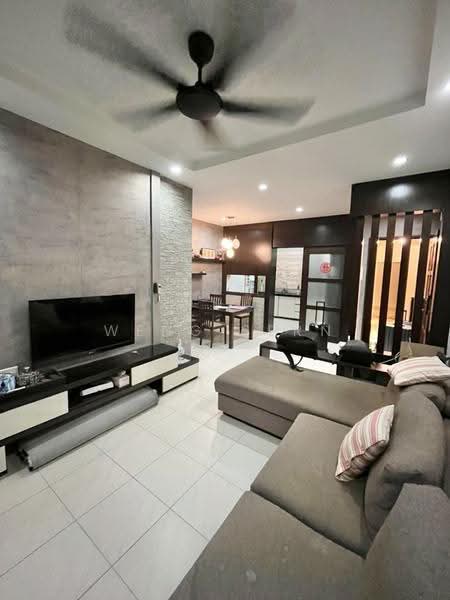 Kondominium untuk Disewa di Desa Airmas Condominium - Weng Sern - Living Room - PropertyGuru.com.my