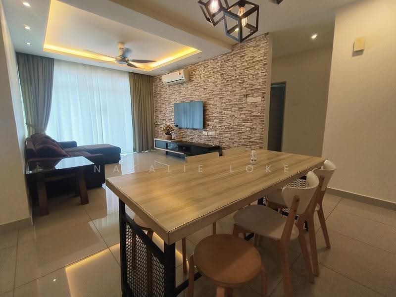 Condominium for Rent at Dwiputra Residences - Natalie Loke - Living Room - PropertyGuru.com.my