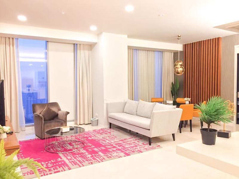 Service Residence for Rent at Tropicana The Residences - KC Ng - Living Room - PropertyGuru.com.my