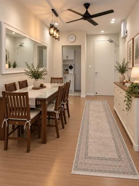Service Residence for Rent at Residensi Dian II - Adrian Goh - Dining Room - PropertyGuru.com.my
