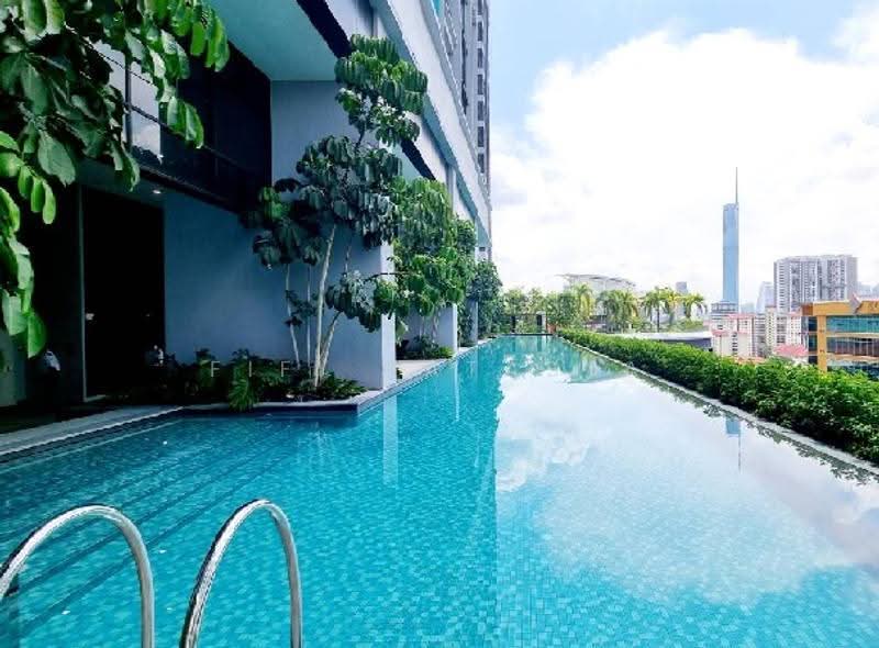 Service Residence for Sale at Trion @ KL - Fifi Natasya - Pool - PropertyGuru.com.my