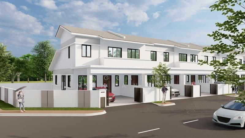 Rumah Teres 1.5-Tingkat untuk Dijual di Rumah Teres 1.5 Tingkat di Kubang Semang, Penang (Kubang Semang) - Sanggaran Muniandy - Exterior - PropertyGuru.com.my