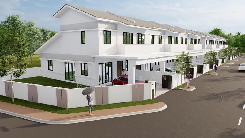 Rumah Teres 1.5-Tingkat untuk Dijual di Rumah Teres 1.5 Tingkat di Kubang Semang, Penang (Kubang Semang) - Sanggaran Muniandy - Exterior - PropertyGuru.com.my