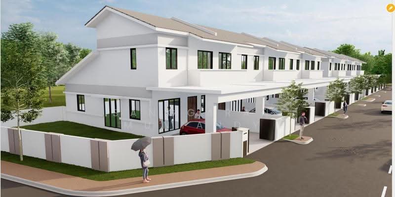 Rumah Teres 1.5-Tingkat untuk Dijual di Rumah Teres 1.5 Tingkat di Kubang Semang, Penang (Kubang Semang) - Sanggaran Muniandy - Exterior - PropertyGuru.com.my