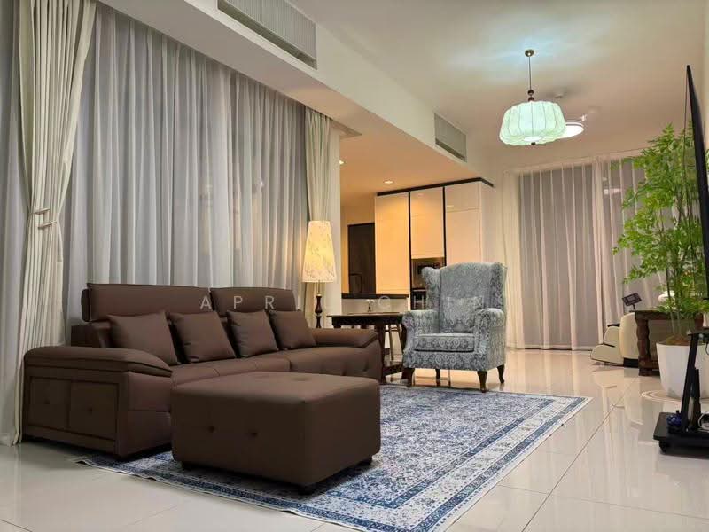 Rumah Teres untuk Disewa di Medini (Iskandar Puteri (Nusajaya)) - April Chin - Living Room - PropertyGuru.com.my